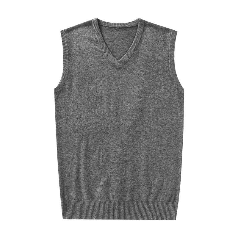 Men's Autumn/Winter Cashmere Classic V-Neck Vest