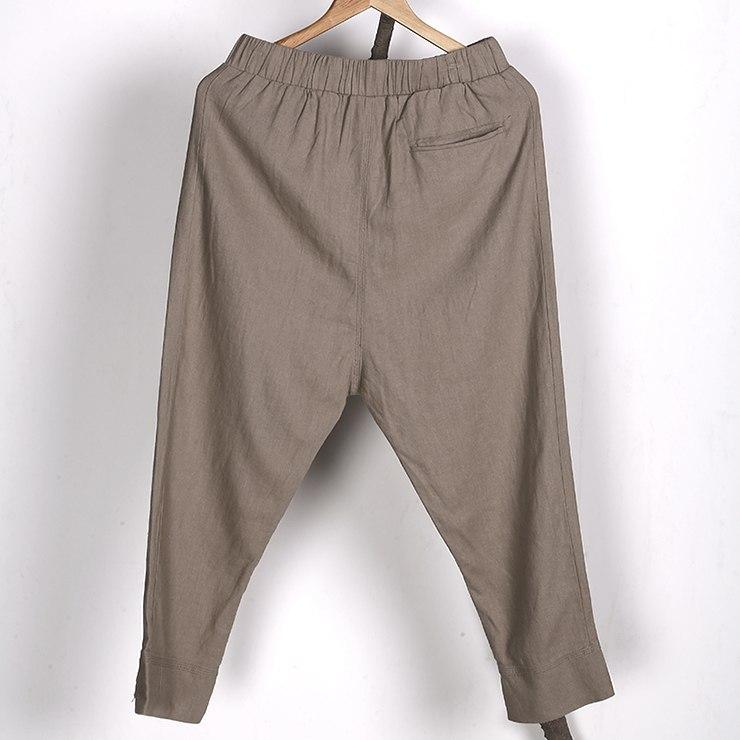 Men's Autumn Loose Linen Casual Pants