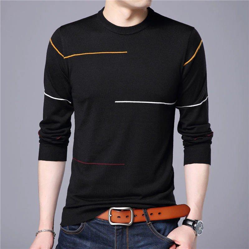 Men's Autumn/Winter Cashmere Slim Warm Pullover