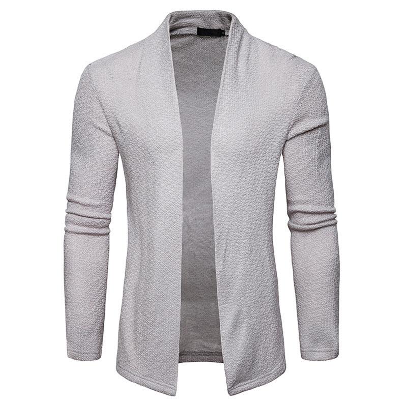 Men's Autumn Casual Cotton Knitted Cardigan