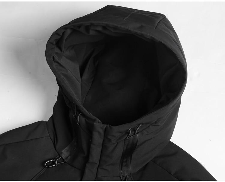 Men's Autumn/Winter Casual Warm Hooded Down Jacket