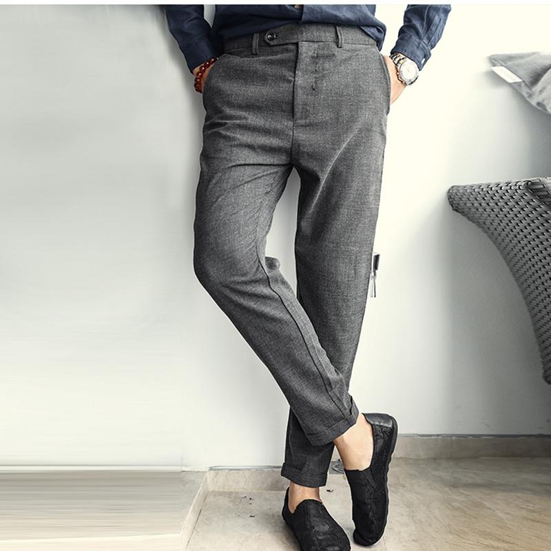 Men's Summer Hipster Slim Casual Trousers