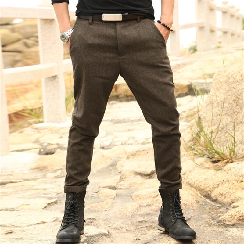 Men's Autumn & Winter Fashion Wool Pants