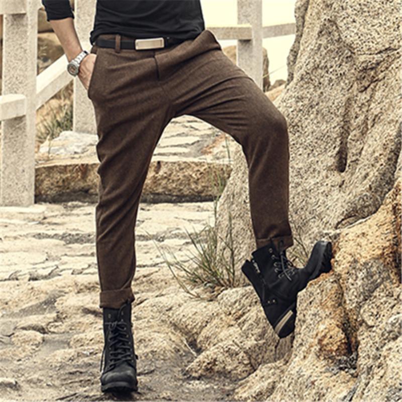 Men's Autumn & Winter Fashion Wool Pants