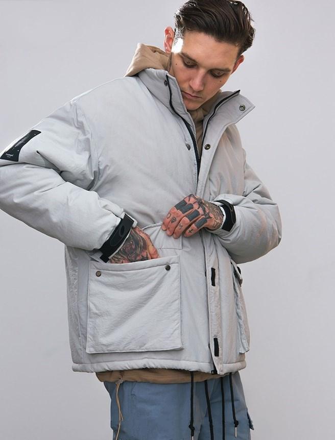 Men's Winter Warm Cotton-Padded Windproof Thick Parka